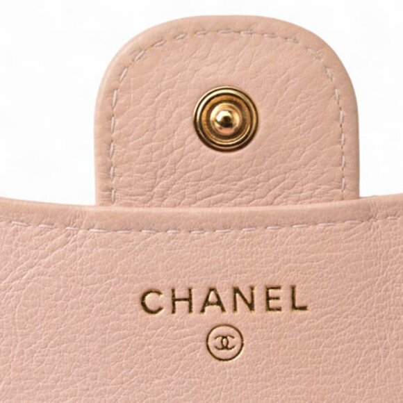 CHANEL Pink Leather Wallet - Picture 11 of 16